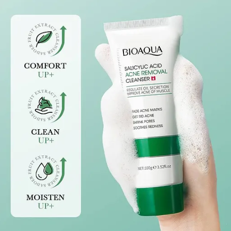 Miniatura 2 de JABON ACIDO SALICILICO BIOAQUA 100g